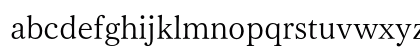 FOT-TsukuMin Pro L Lowercase Preview