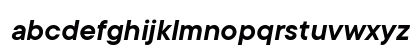 TT Commons Demi Bold Italic Lowercase Preview