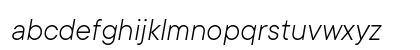 TT Commons Light Italic Italic Lowercase Preview