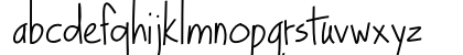 Turkeyface Regular Lowercase Preview