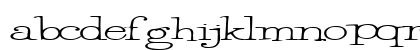Twiggy86 Regular Lowercase Preview