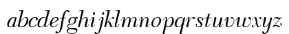 TycoonOSSSK Italic Lowercase Preview