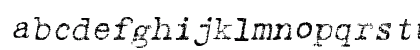 TypewriterRough Italic Preview