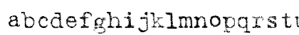 TypewriterRough Regular Preview