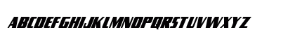 Typhoon Condensed Italic Condensed Italic Preview