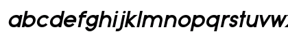Typo Grotesk Bold Italic Lowercase Preview