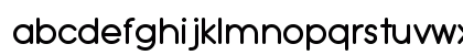 Typo Grotesk Rounded Regular Lowercase Preview
