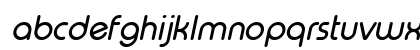 Typo Round Italic Demo Lowercase Preview