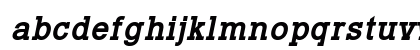 Typo Slab Bold Italic Lowercase Preview