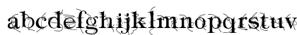 Typography ties Regular Lowercase Preview