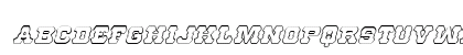 U.S. Marshal Shadow Italic Lowercase Preview