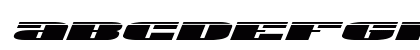 U.S.A. Laser Italic Italic Preview