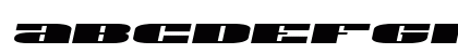 U.S.A. Semi-Italic Lowercase Preview