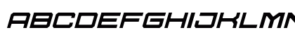 U.S.S. Dallas Light Italic Light Italic Lowercase Preview