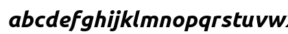 Ubuntu Nerd Font Bold Italic Lowercase Preview