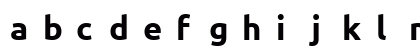 Ubuntu Nerd Font Mono Bold Preview