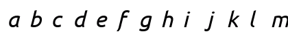 Ubuntu Nerd Font Mono Italic Preview