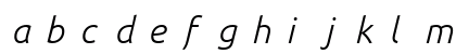 Ubuntu Nerd Font Mono Italic Preview