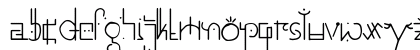 Unai Lines Regular Lowercase Preview