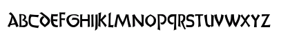 Uncia Dis Medium Lowercase Preview