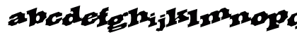 UnderWay69 Regular Lowercase Preview