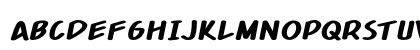 Uni Gogi Expanded Bold Lowercase Preview