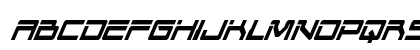 United Planets Condensed Italic Condensed Italic Preview