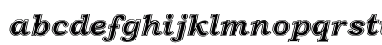 Univercity Regular Lowercase Preview