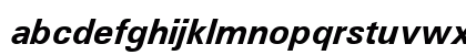 Univers Bold Italic Preview