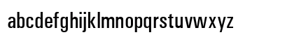 Univers Condensed Medium Lowercase Preview