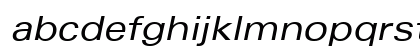 Univers Extended Medium Italic Preview