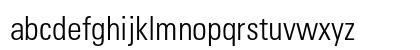 Univers LT W0447 Regular Lowercase Preview
