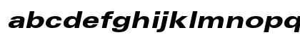 Univers LT W0573 Bold Italic Preview