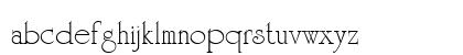 University normal Lowercase Preview