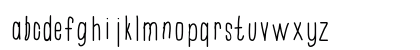University Medium Lowercase Preview