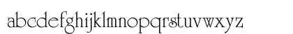 University Regular Lowercase Preview