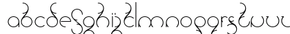Universum Regular Lowercase Preview