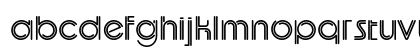 UptightC Regular Lowercase Preview