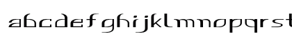 Ursal Extra-expanded Regular Lowercase Preview