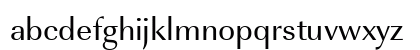URWImperialT Regular Lowercase Preview