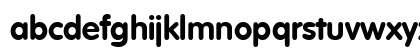 VAGRoundedStd-Bold Bold Lowercase Preview