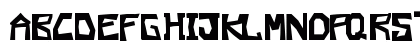 valparaletra Regular Lowercase Preview