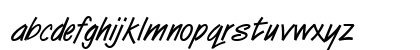Van Dijk Bold Lowercase Preview
