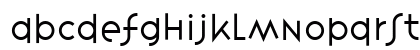 VariexLight Medium Lowercase Preview