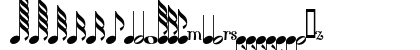 Varius Musika LT Std Regular Lowercase Preview