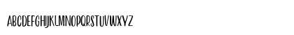 Vayentha Sans Demo Regular Lowercase Preview