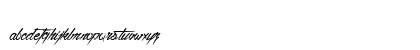 Ventilla Script Regular Lowercase Preview
