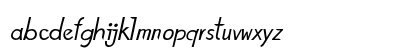 Verno Bold Lowercase Preview