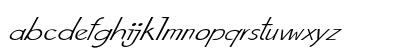 Verno Expanded Italic Lowercase Preview