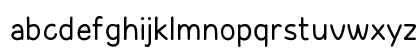 Vertiky Regular Lowercase Preview